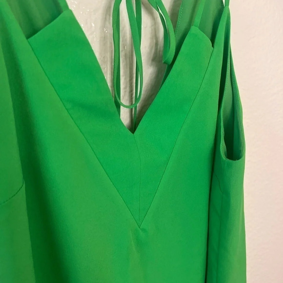 CECE BY CYNTHIA STEFFE NEON GREEN DRESS SIZE 4 - Picture 4 of 10